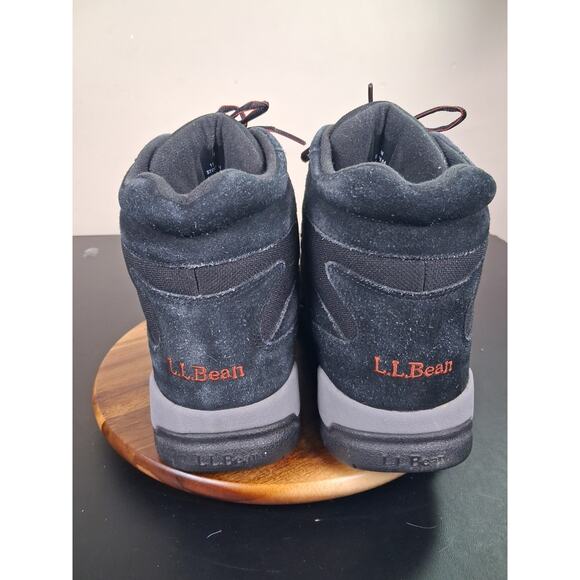 LL Bean Hiking Boots Black Suede Men\'s shoes size 11 main image 8